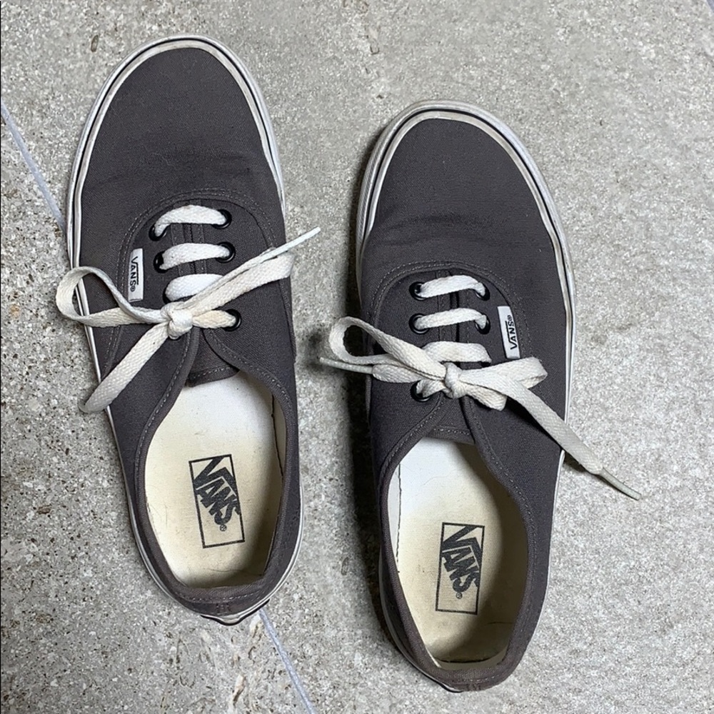 Grey Kids Vans